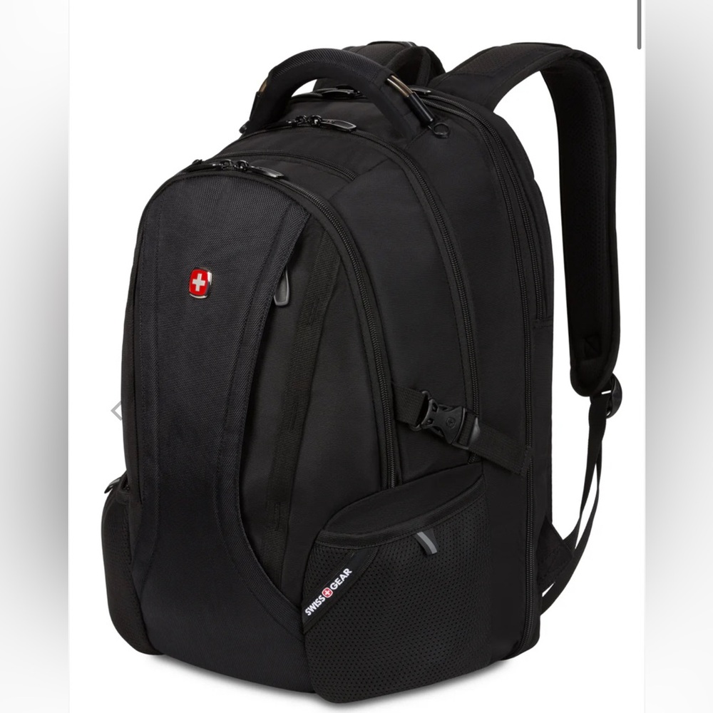 SWISSGEAR 3760 ScanSmart Laptop Backpack in Black
